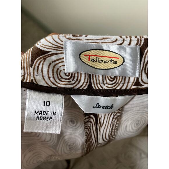 Talbots Cropped Pants Size 10 - Picture 3 of 7
